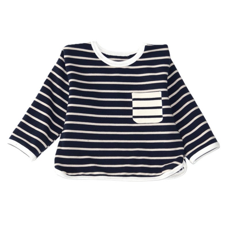 Stribet Sweatshirt til Børn | 100% Økologisk Bomuld