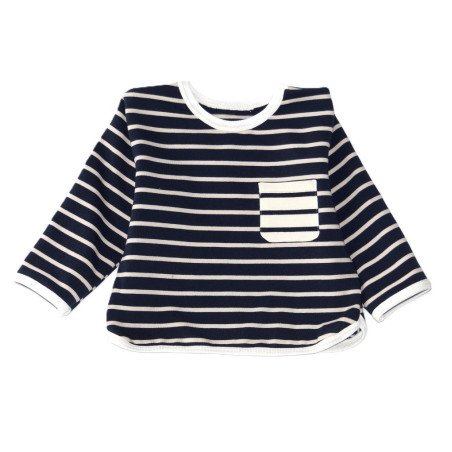 Stribet Sweatshirt til Børn | 100% Økologisk Bomuld