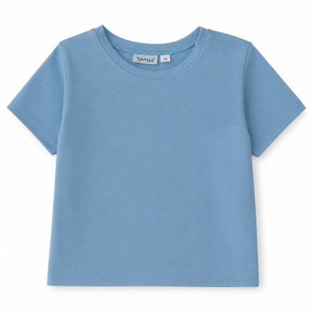 Blå T-shirt fra Tom & Lisa
