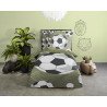Sengesæt Daan i microfiber med fodboldtema