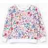 Blomstret sweatshirt til piger – Tom&Lisa