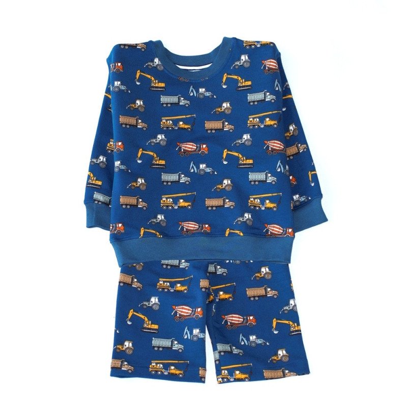 Sæt med sweatshirt og shorts | Arbejdsmaskiner