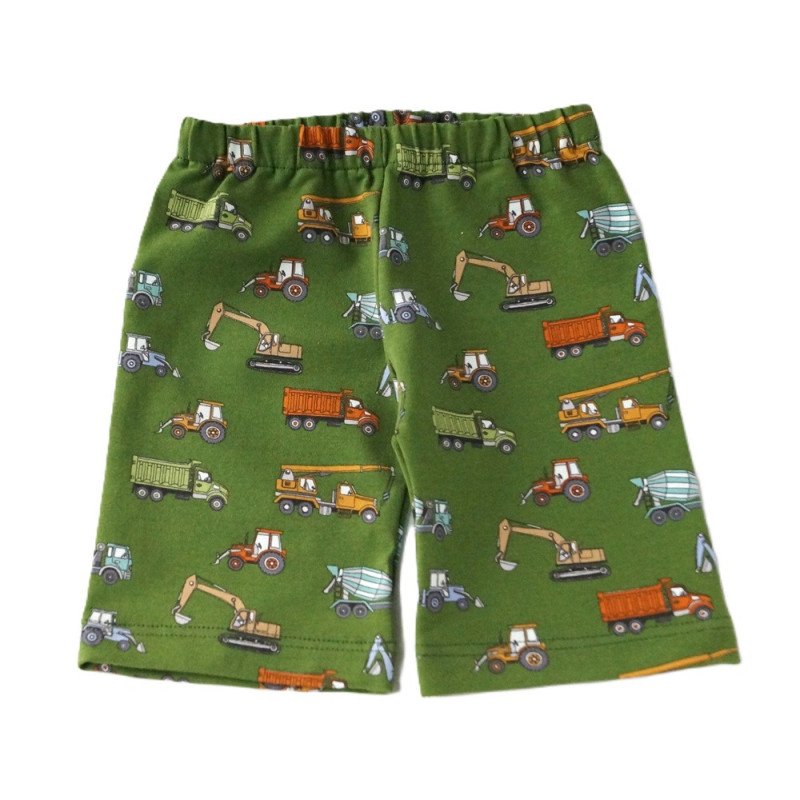 Sæt med sweatshirt og shorts, blå | Arbejdsmaskiner