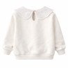 Sweatshirt med blondekrave, Blød elegance til børn