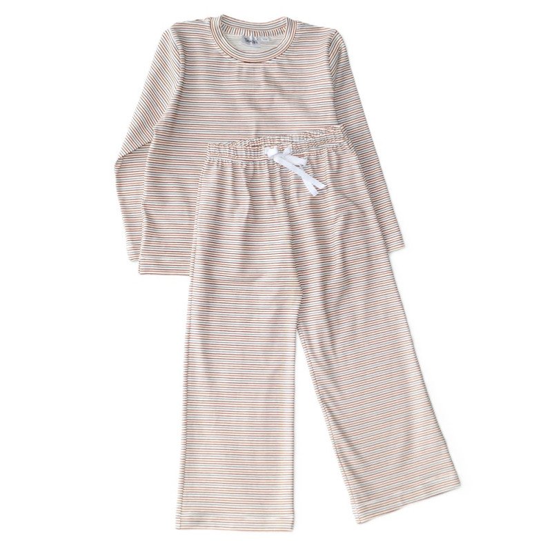 Pyjamasæt, hvid