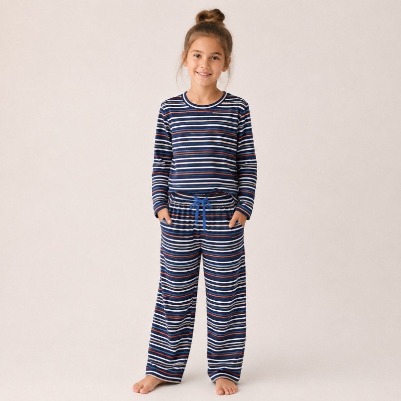 Pyjamassæt, navy blå