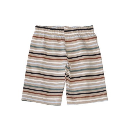 Shorts, Bejge med striberne i 100% bomuld, fra Tom&Lisa