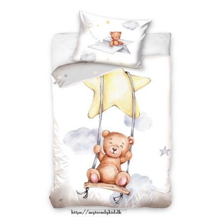 Junior sengetøj Bamse med Kanin fra MyTrendyKid.dk