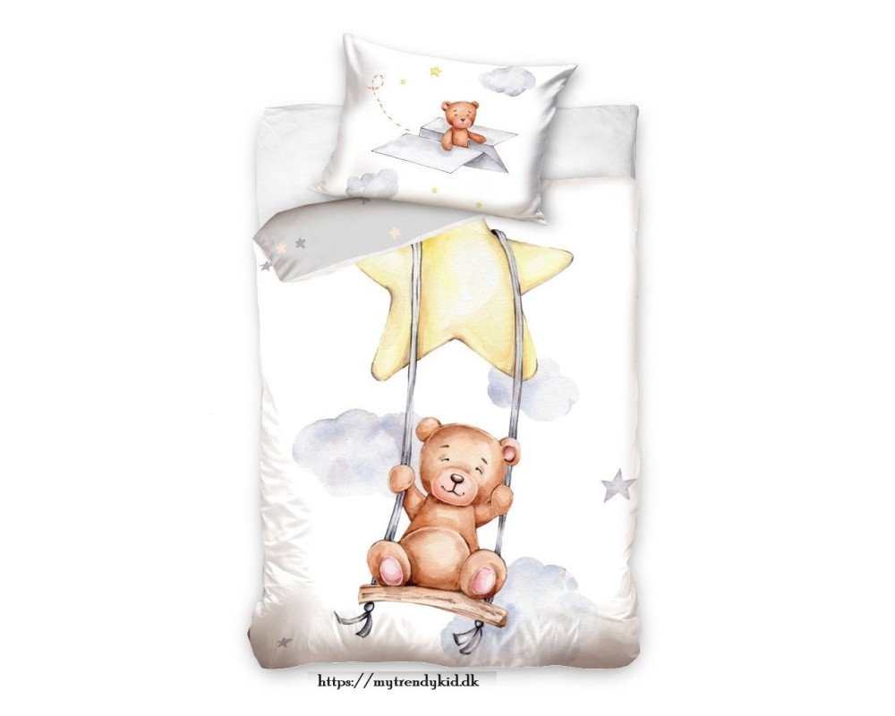 Junior sengetøj Bamse med Kanin fra MyTrendyKid.dk