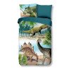 Børnesengetøj Dino med dinosaurmotiv