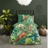 Børnesengetøj med dinosaurmotiv