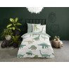 Børnesengetøj med dinosaurmotiv