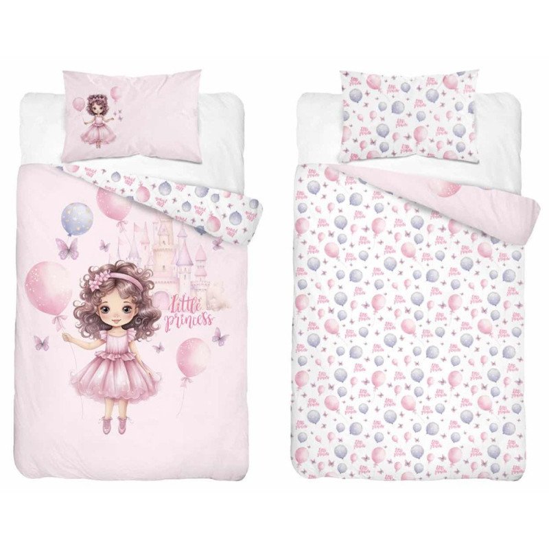 Børnesengetøj Little Prinsess med prinsesse fra Mytrendykid.dk