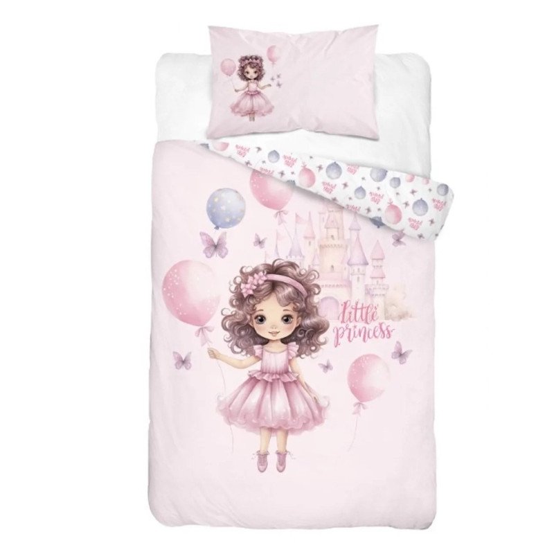 Børnesengetøj Little Prinsess med prinsesse fra Mytrendykid.dk