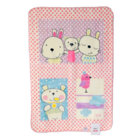 Fleeceplaid til baby Lille Kanin fra MyTrendyKid.dk