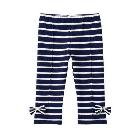 Сapri-leggings, Naviblå, Stribet